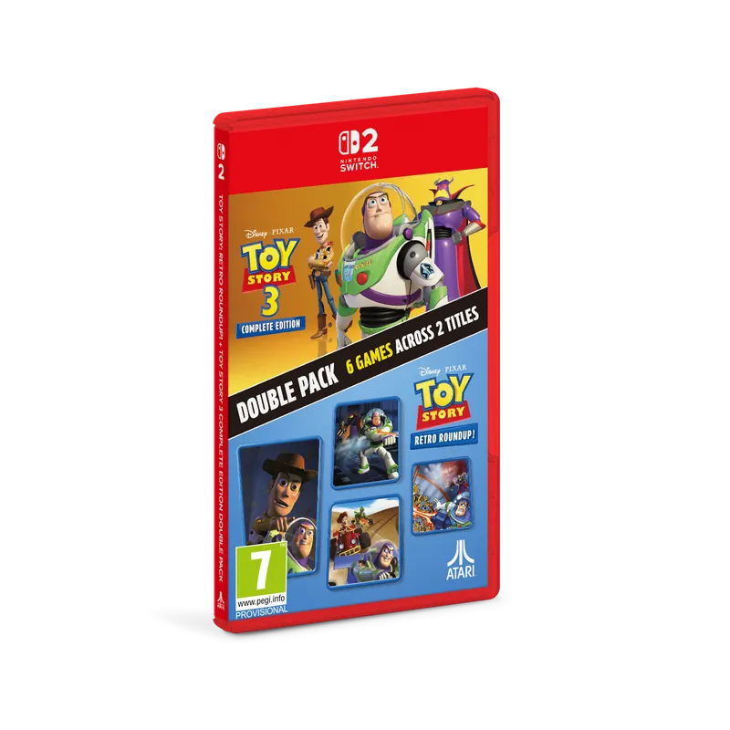 Toy Story Retro Roundup! + Toy Story 3 Complete Edition Double Pack - Nintendo Switch 2 - Bästsäljare