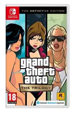 Grand Theft Auto The Trilogy – The Definitive Edition (Code in Box) - Nintendo Switch | Ny produkt