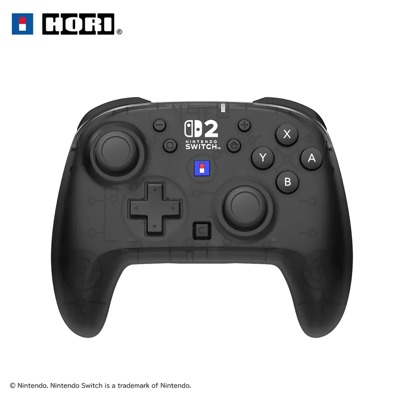 HORI - Wireless Horipad Turbo - Nintendo Switch 2 - Black - Fynd