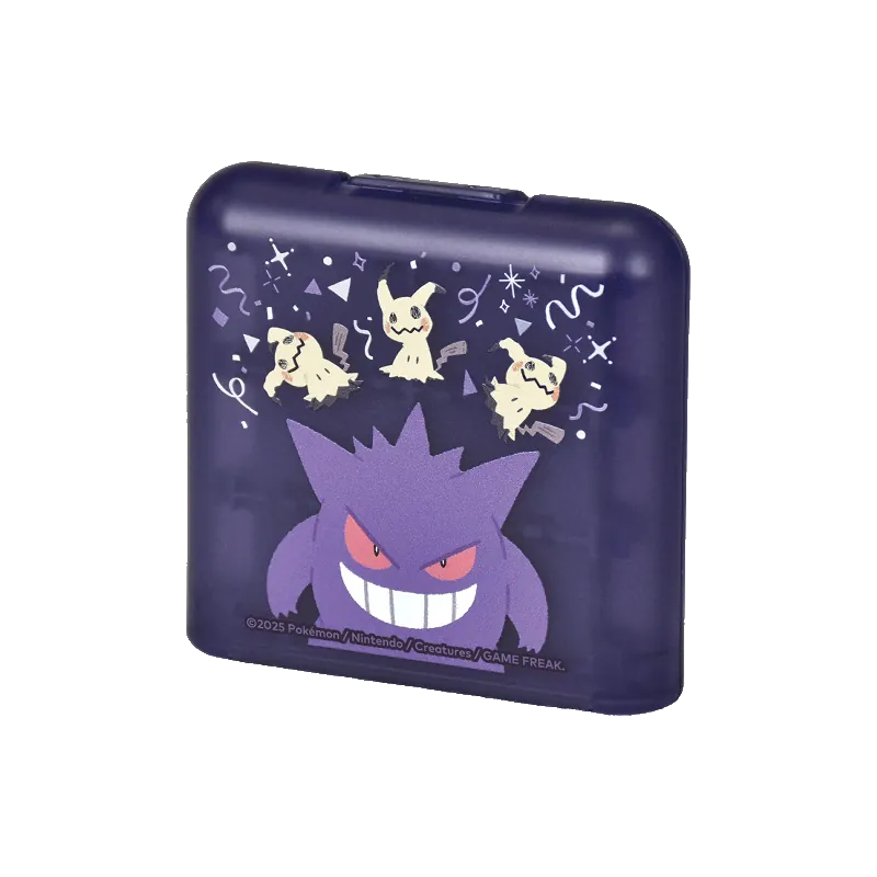 Sänkt pris | HORI - 24-Game Card Case (Gengar & Mimikyu) - Purple