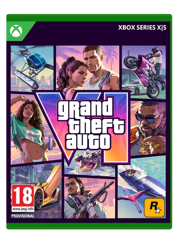 Grand Theft Auto VI (GTA 6) Vintage Vice City Pack (Code in a Box) - Xbox Series X | Finns i lager