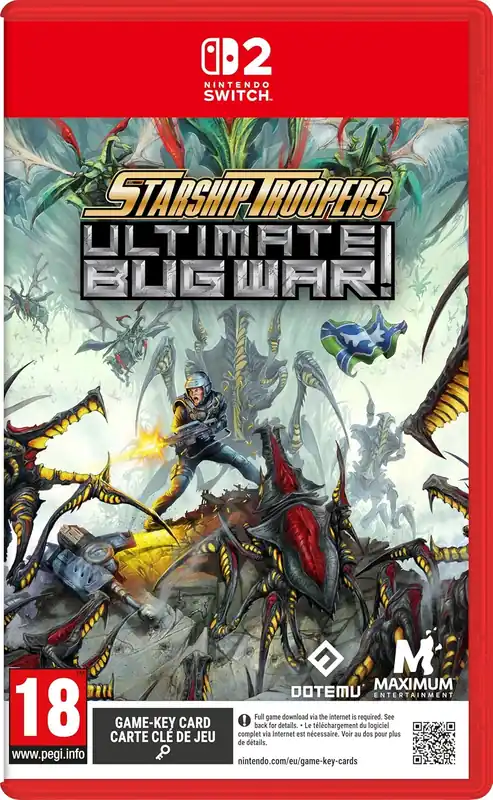 Professionell kvalitet | Starship Troopers Ultimate Bug War - Nintendo Switch 2