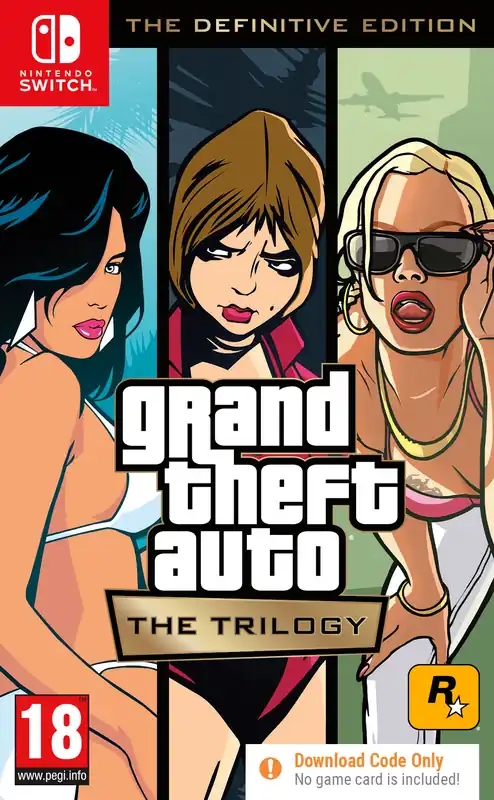 Bästa pris - Grand Theft Auto The Trilogy (Code in a Box) - Switch - Nintendo Switch
