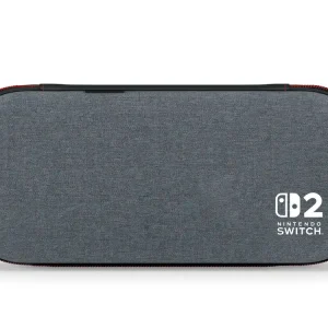 PowerA Slim Case for Nintendo Switch 2 - Dark Heather Grey - Finns i lager