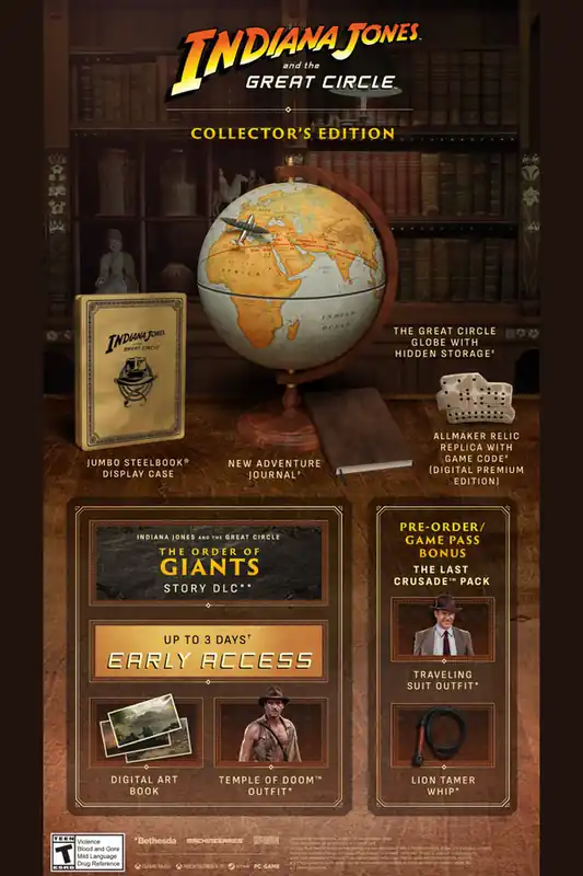 Snart slut | Indiana Jones and the Great Circle (Collector Edition) (Code in Box) - Xbox Series X