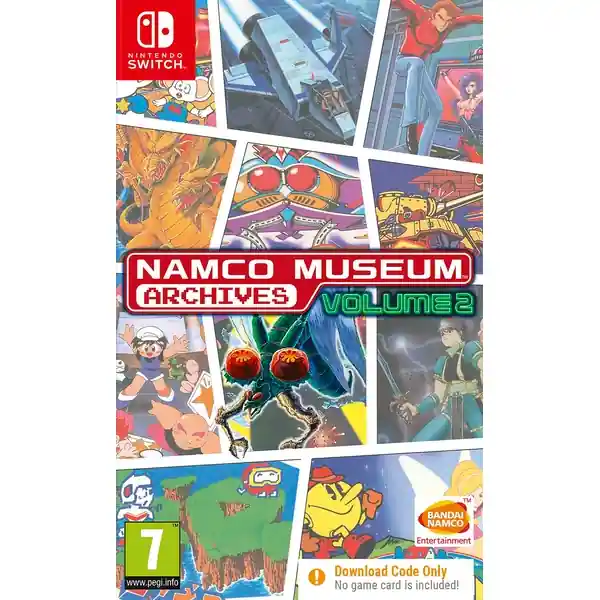 Namco Museum Archives Volume 2 (Code in a Box) - Nintendo Switch - Kampanjpris