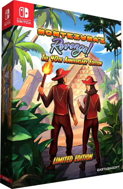 Dagens erbjudande - Montezuma‘s Revenge - The 40th Anniversary (Limited Edition) (Import) - Nintendo Switch