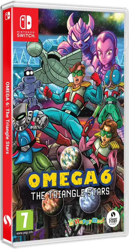 OMEGA 6 The Triangle Stars - Nintendo Switch - Toppkvalitet