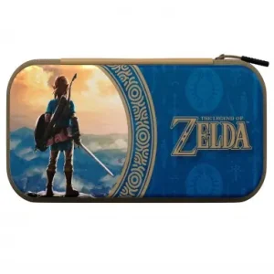 PDP Deluxe Travel Case Zelda Hyrule Blue Licensed Switch | Populär