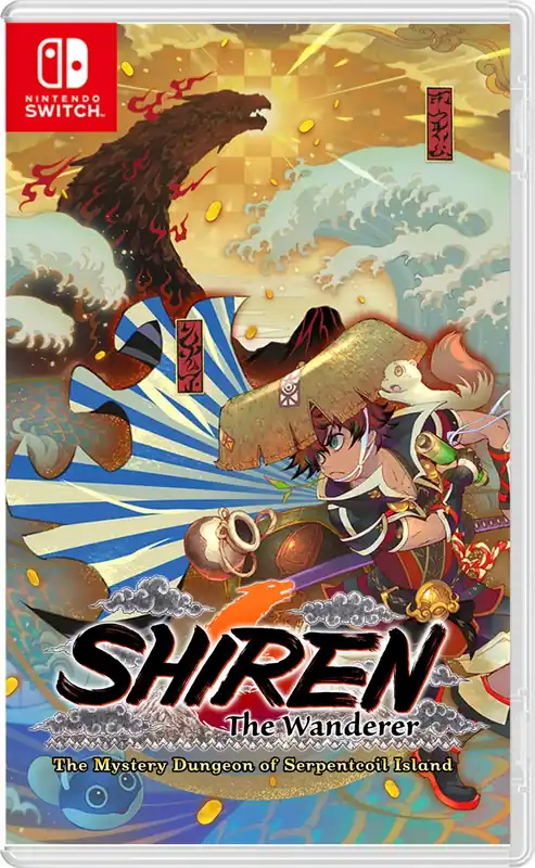 Shiren the Wanderer The Mystery Dungeon of Serpentcoil Island - Nintendo Switch - Efterfrågad
