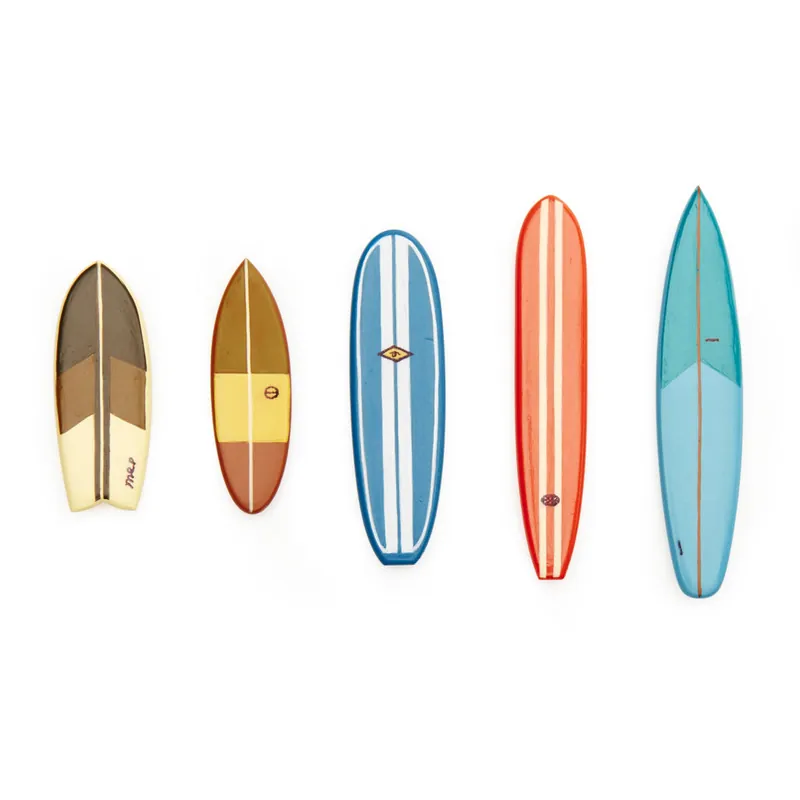 Enkel retur | Kikkerland - Surfboard Magnet (MG88)