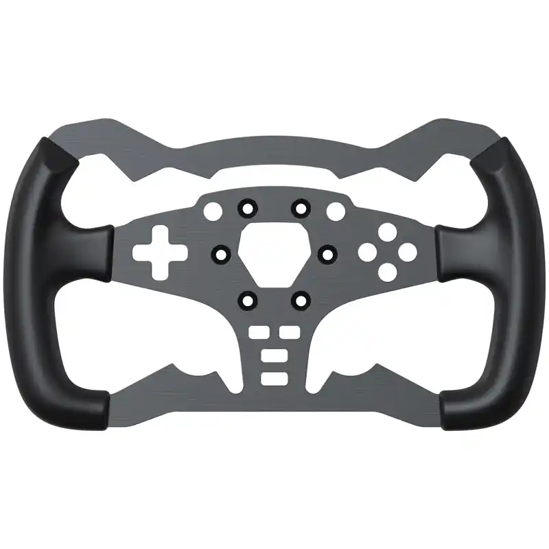 Bara denna vecka - MOZA - ES Formula Wheel Rim Mod - Black - 28 cm