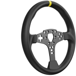 Premiumkvalitet | MOZA - Round Wheel Mod for ES - Black - 12-inch