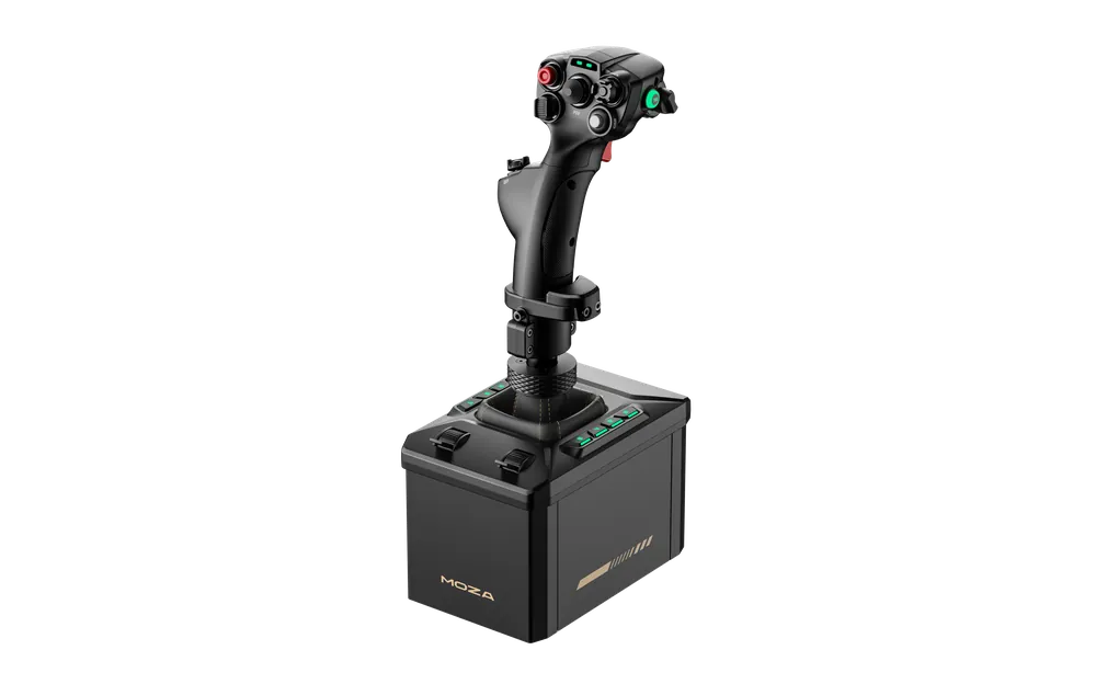 Missa inte erbjudandet | MOZA - AB6 FFB Base + MHG Flightstick Bundle - Black