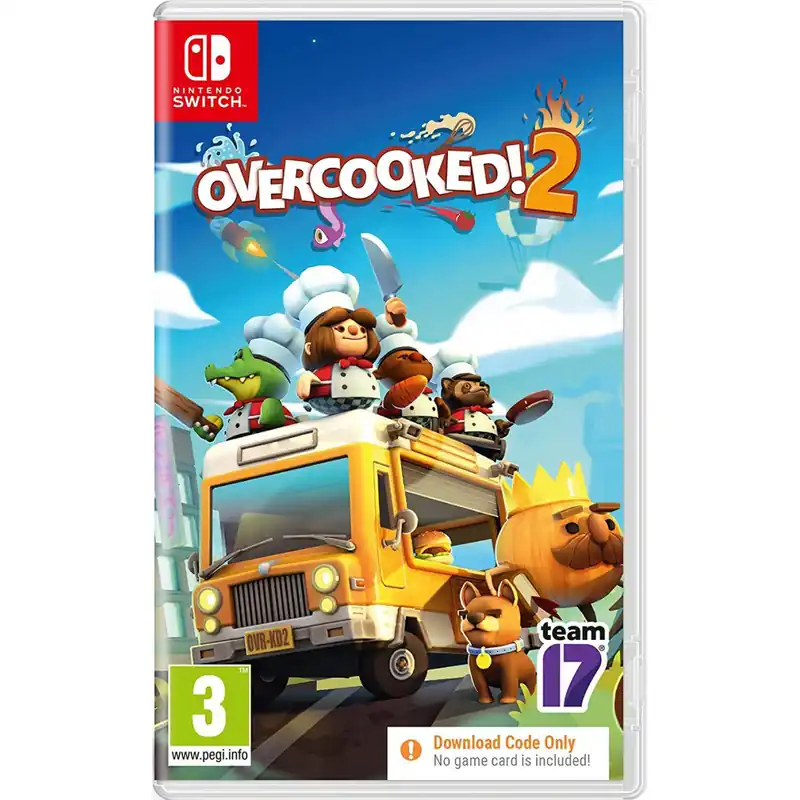 Begränsat lager | Overcooked! 2 (code in box) - Nintendo Switch