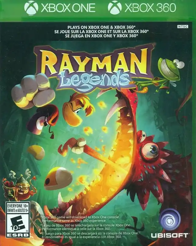 Enkel retur - Rayman Legends (Import) - Xbox One