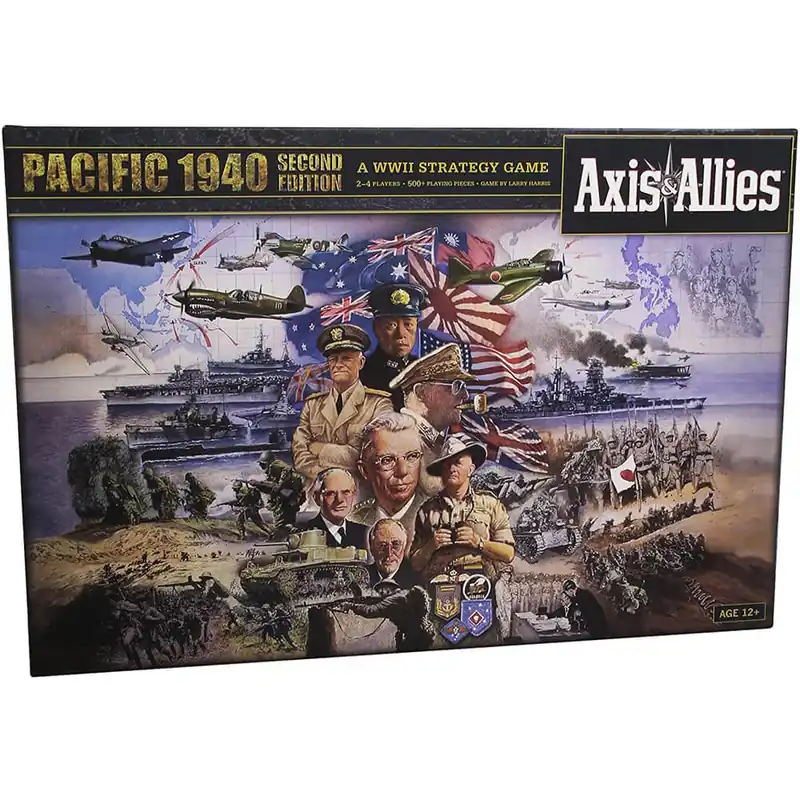 Outlet | Axis & Allies Pacific 1940 Reviderat brädspel