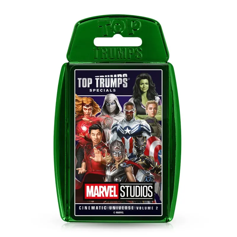 Nyinkommet | Top Trumps Marvel Cinematic Universe Vol. 2 kortspel