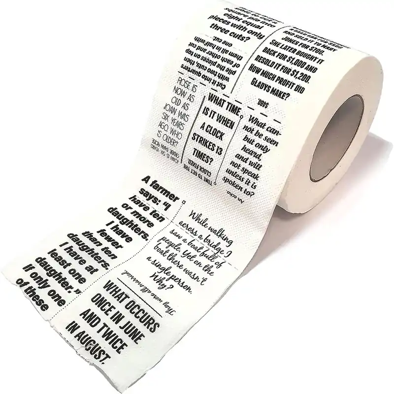Lagoon conundrums för khazi loo roll -spelet - Så länge lagret räcker