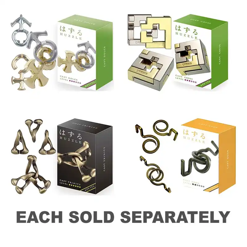 Hanayama Cast Huzzle Puzzle | Väl omtyckt