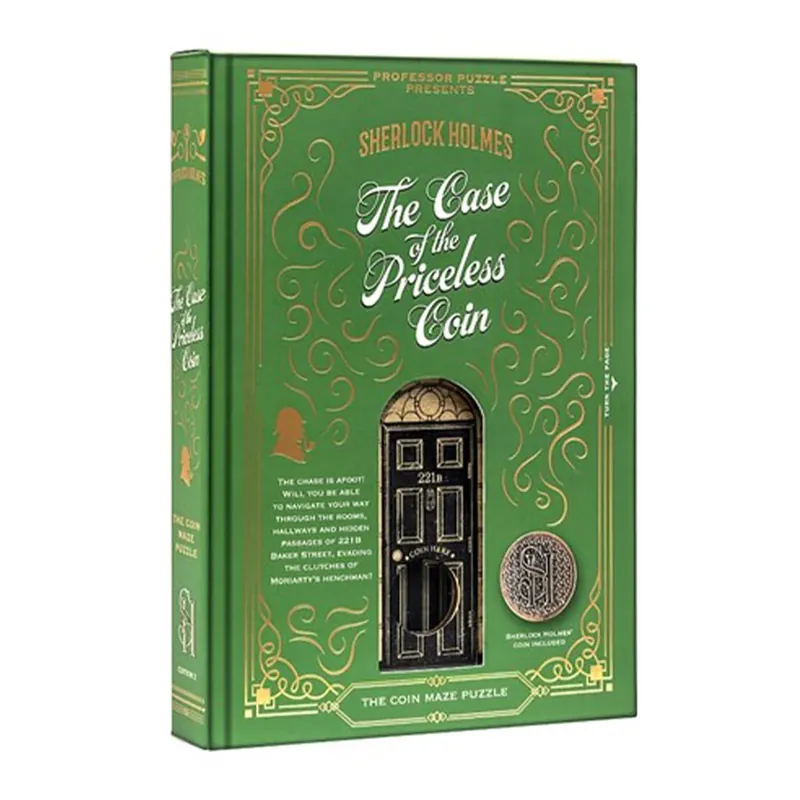 Sherlock Holmes ovärderliga myntmysterium Maze Puzzle | Erbjudande