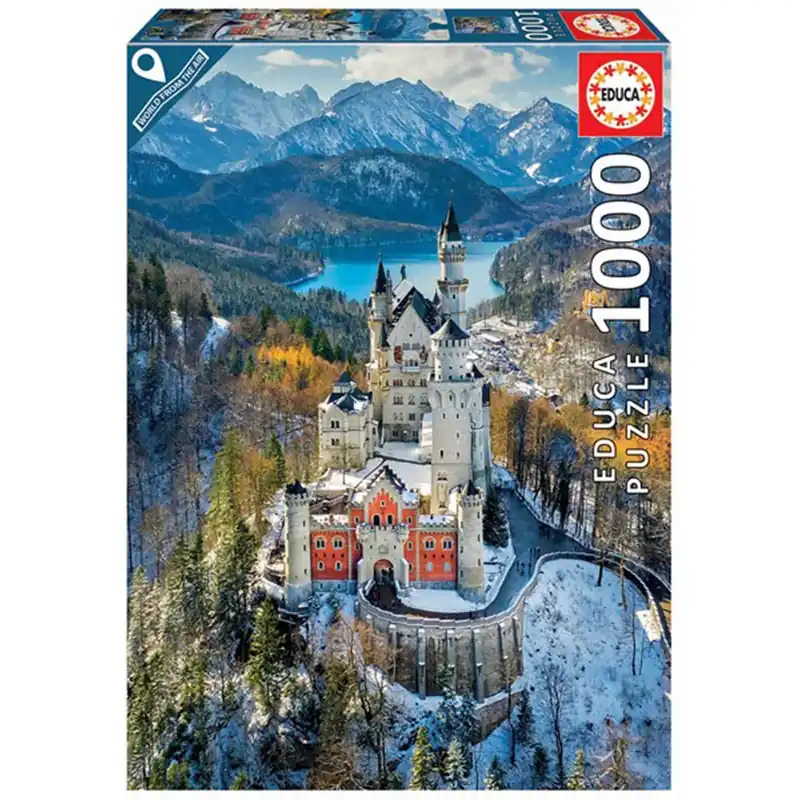 Kundfavorit | Educa Neuschwanstein Castle Jigsaw Puzzle 1000pcs
