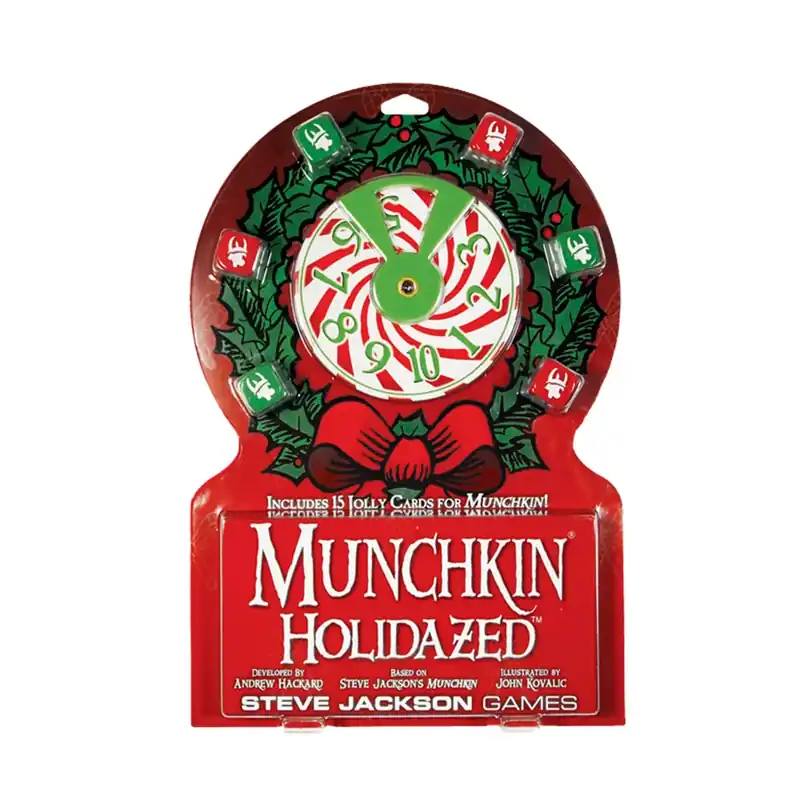 Premiumkvalitet | Munchkin Holidazed Boosters/Dice Expansion