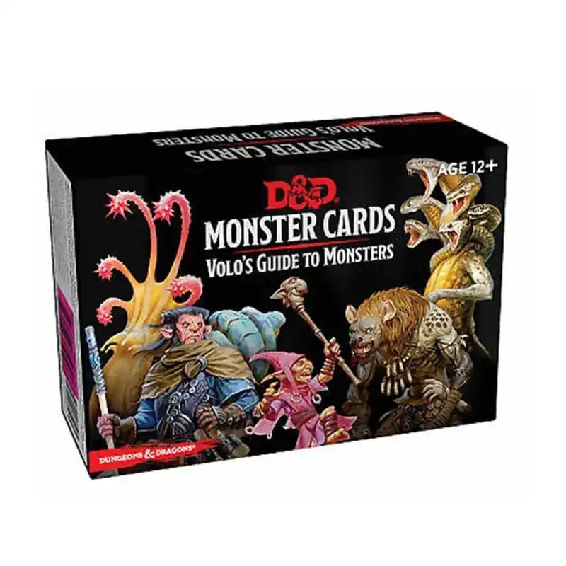Trygg betalning - D&D RPG Spellbook Cards Volos Guide to Monsters Deck
