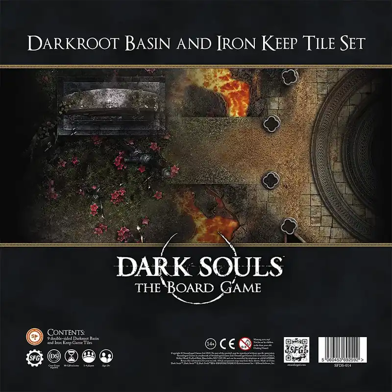 Dark Souls Board Game Darkroot Basin and Iron Keep Tile Set | Topprodukt