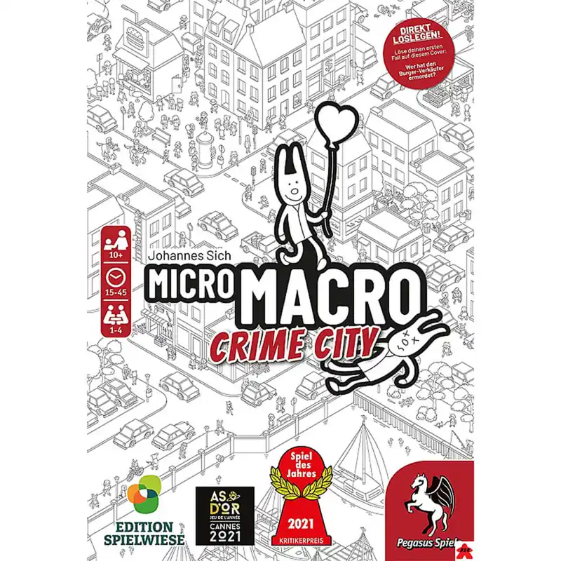 Favorit - Micromacro Crime City Board Game