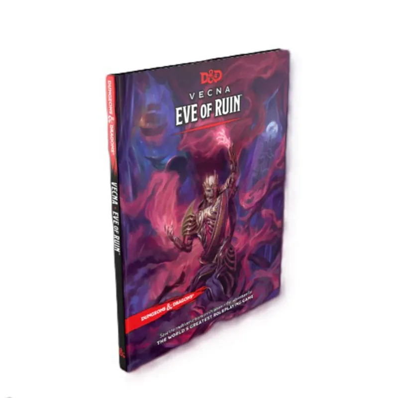 D & D Vecna Eve of Ruin Adventure Book | Kanonerbjudande
