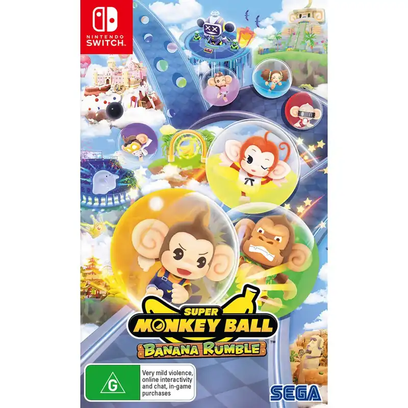 SWI Super Monkey Ball Banana Rumble Game - Favorit hos kunderna