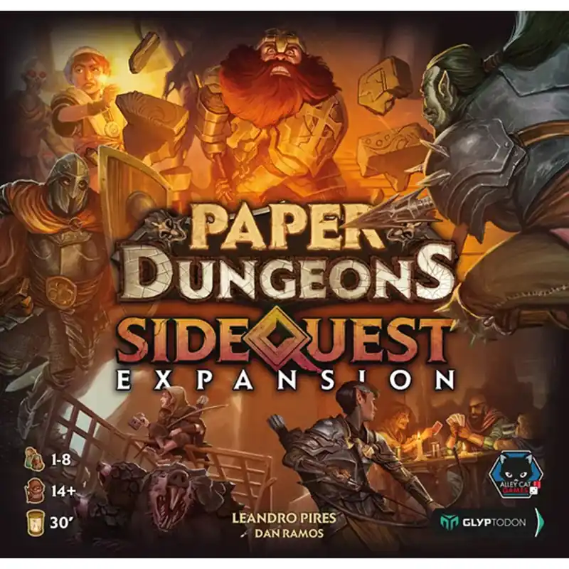 Paper Dungeons Side Quest Strategy Game | Trygg betalning