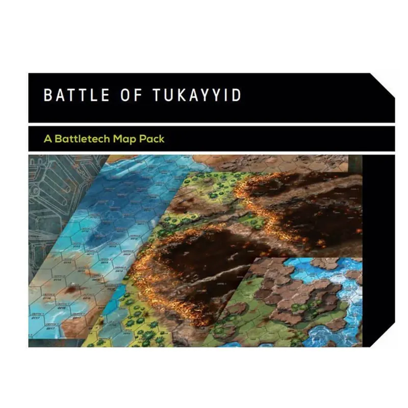 Battletech RPG Map Pack Battle of Tukayyid | Kanonpris