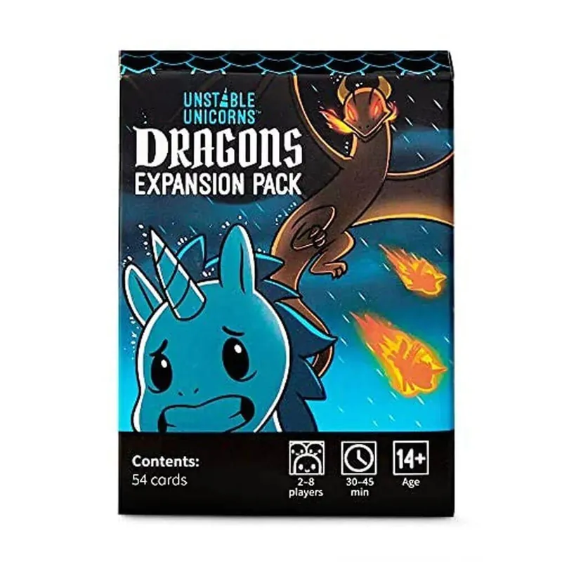 Säker betalning - Instabila Unicorns Dragon Expansion Game