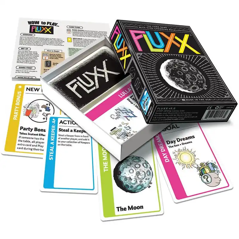 Fluxx 5.0 Edition Deck Card Game - Begränsat lager