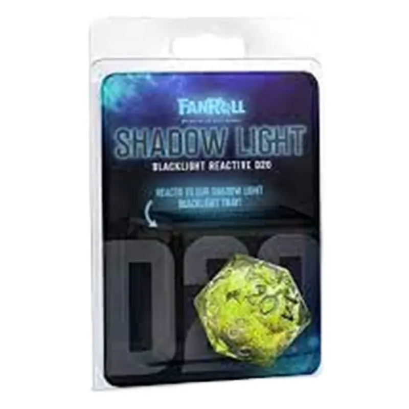 Extra bra pris | MDG Shadow Light Individual D20 Dice Liquid Core Dice
