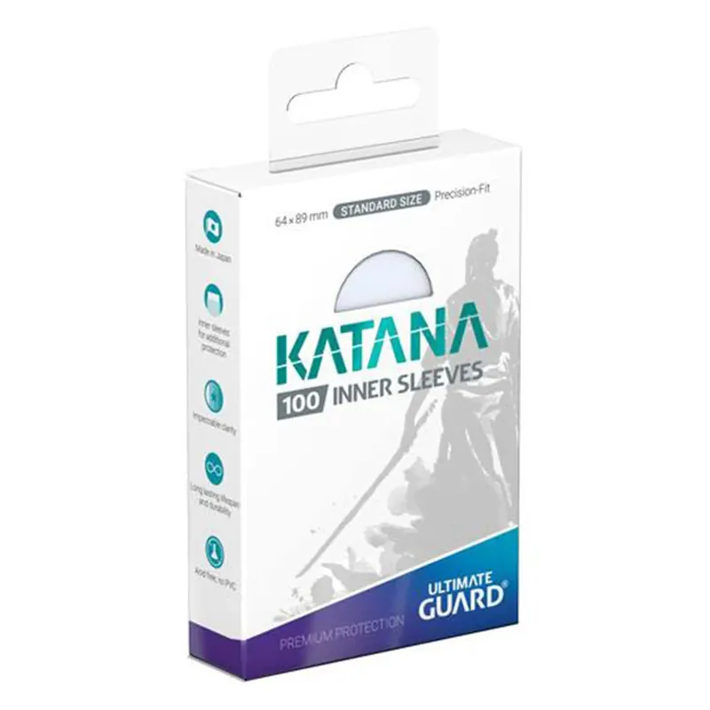 Bra pris - Ultimate Guard Transparent Katana Standardhylsa 100 st