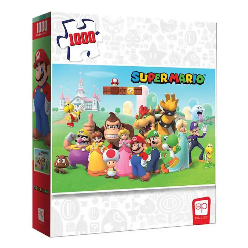Super Mario Mushroom Kingdom Puzzle 1000pc | Trygg betalning