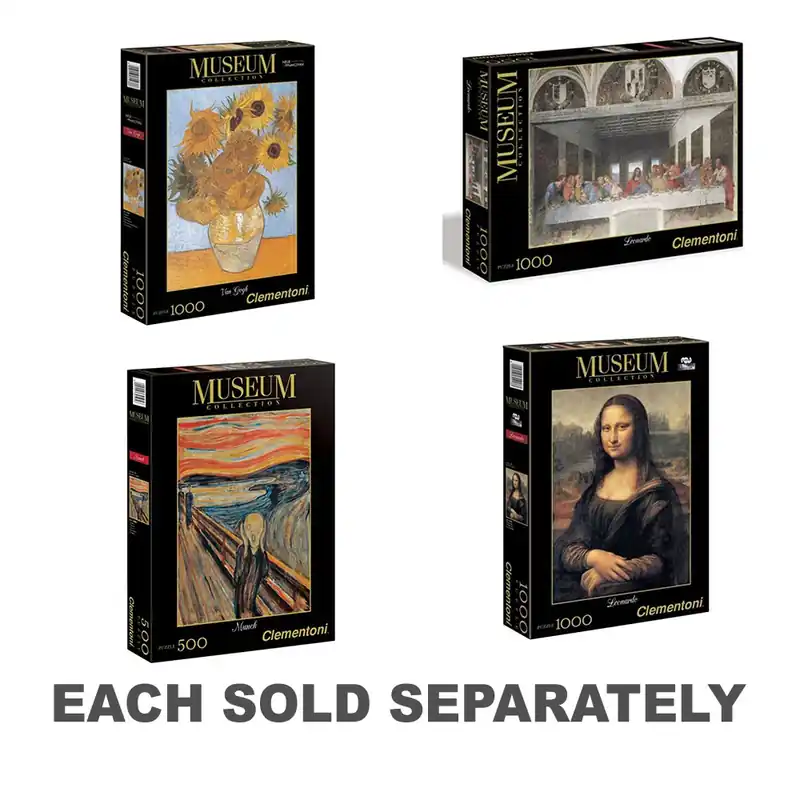Clementoni Museum Collection Puzzle 1000pcs - Beställ online