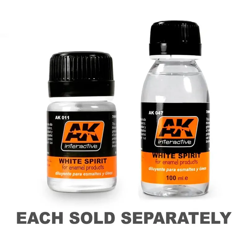 AK Interactive Auxiliaries White Spirit - Extra rabatt