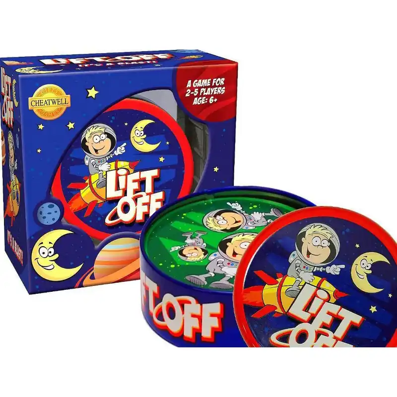 Sista dagarna - Lift Off in Round Tinned Card Game