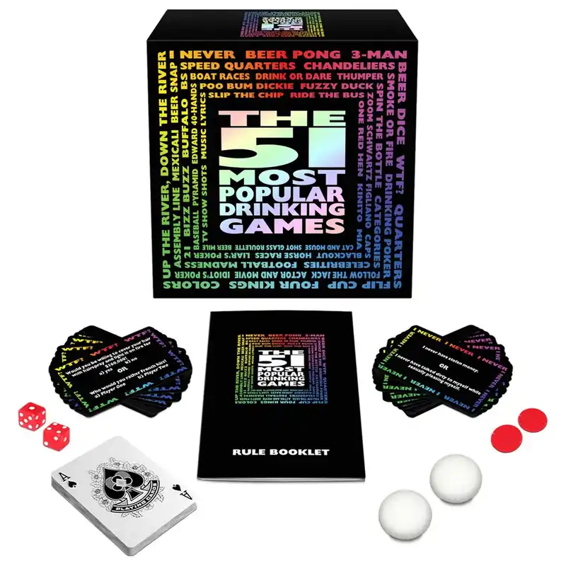 51 Most Popular Drinking Games - Kampanjen går snart ut