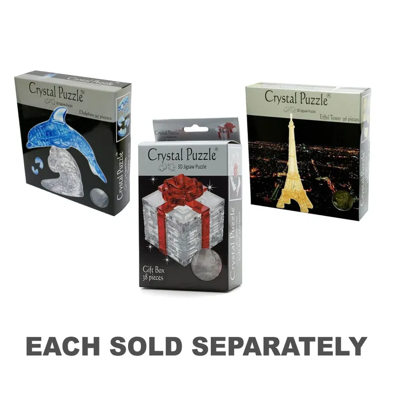 3D Crystal Jigsaw Puzzle Figure - Köp online