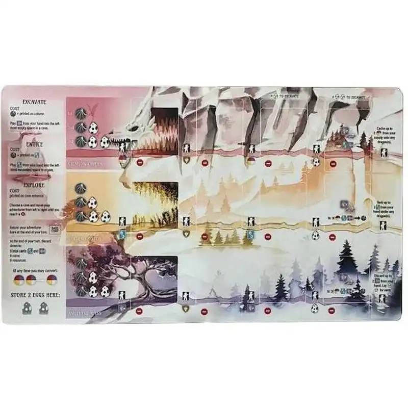 Kanonpris - Wyrmspan Game Playmat