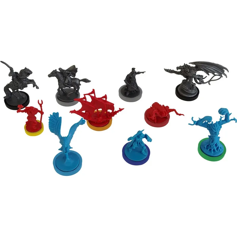 Lågt pris - War of the Ring 2E Colored Plastic Rings Expansions