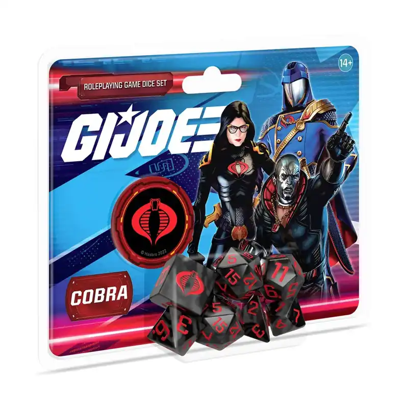 G.i. Joe RPG Cobra Dice Set - Väl omtyckt
