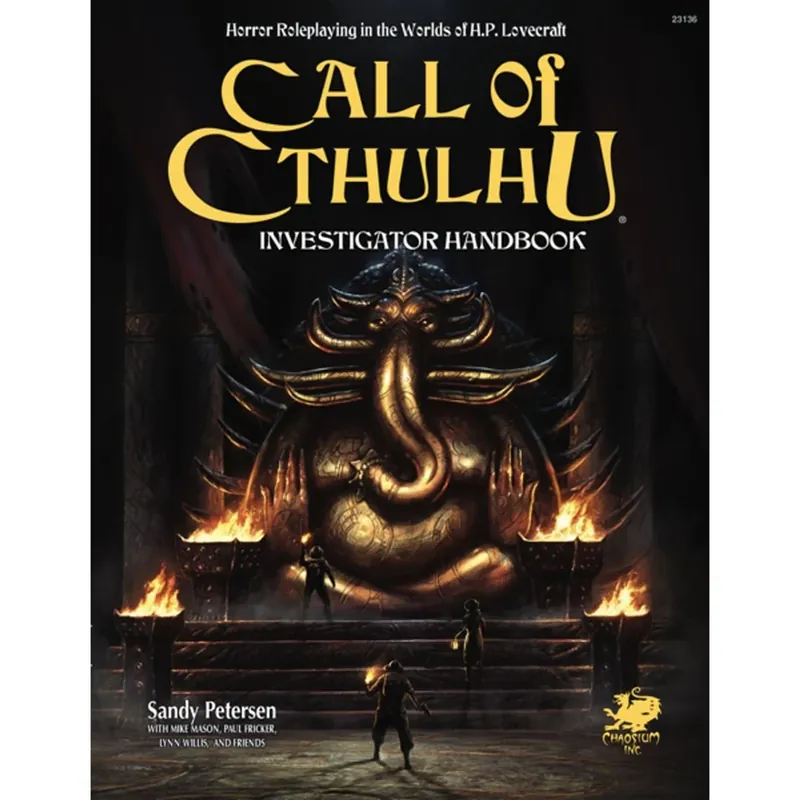 Begränsat lager - Call of Cthulhu RPG Investigator Handbook