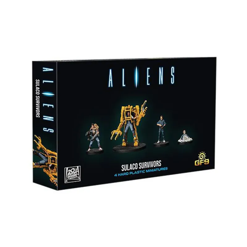 Topprodukt | Utlänningar Sulaco Survivors Miniature Figur Set