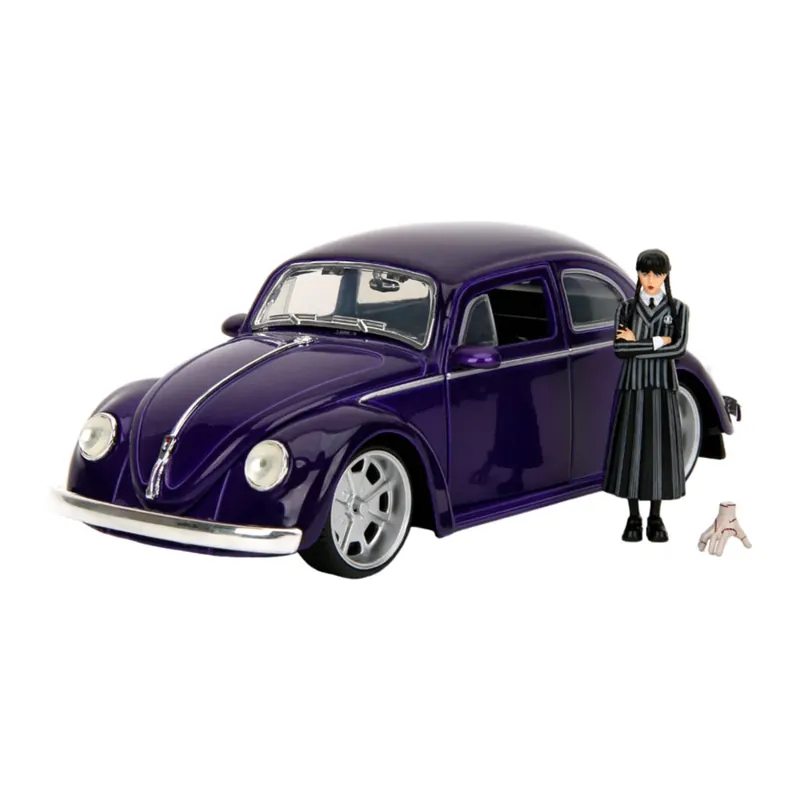 Onsdag TV VW Beetle med onsdag 1 24 skalfordon | Professionell kvalitet